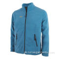 Hellblaue Fleecejacke